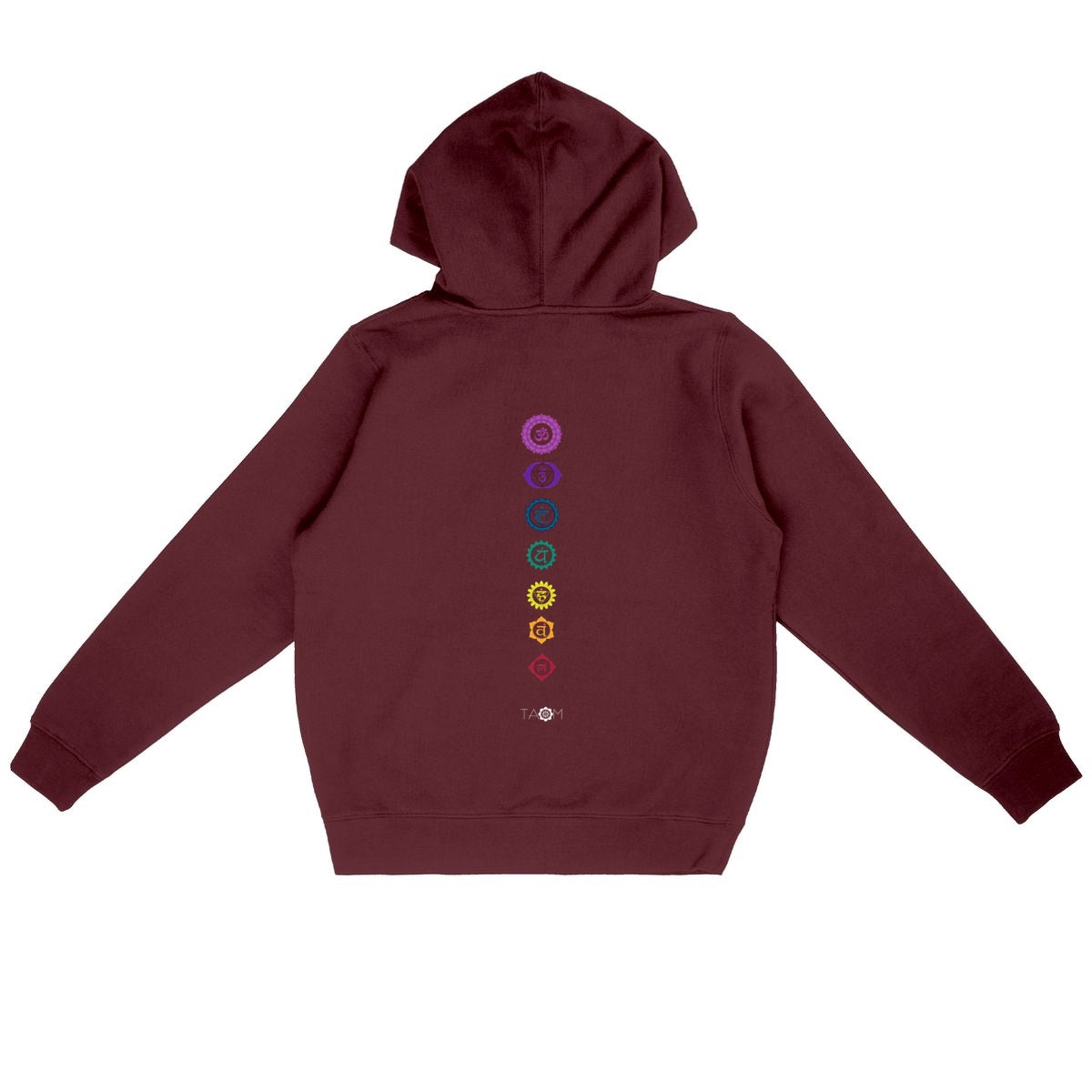 Sweat à capuche Unisexe CHAKRA Mandala dans le dos