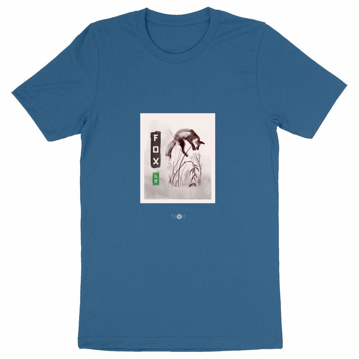 T-Shirt Unisexe CALLIGRAPHIE Renard 