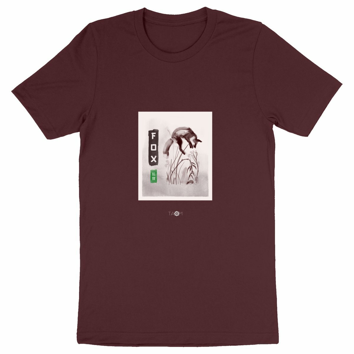 T-Shirt Unisexe CALLIGRAPHIE Renard 