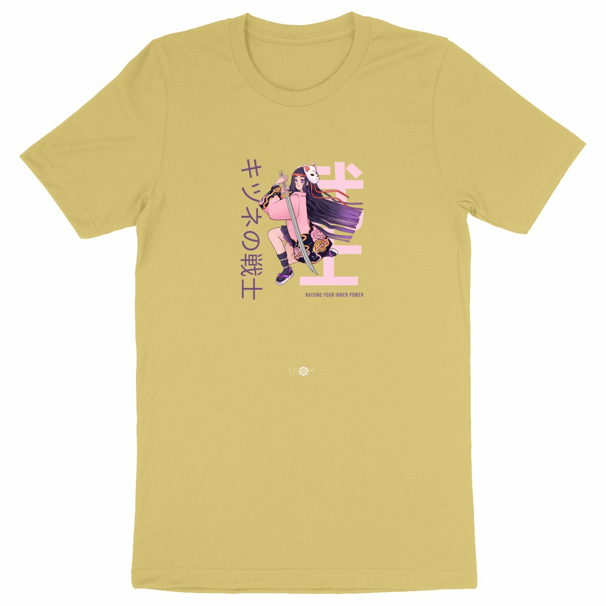 T-Shirt Unisexe KITSUNE Guerrière