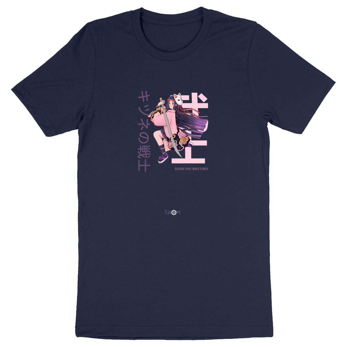 T-Shirt Unisexe KITSUNE Guerrière