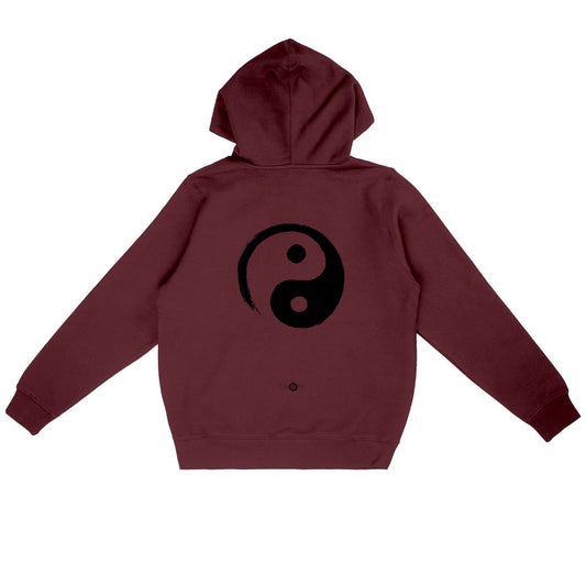 Sweat à capuche Unisexe TAO Calligraphie dans le dos