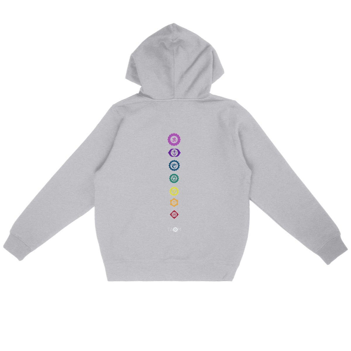 Sweat à capuche Unisexe CHAKRA Mandala dans le dos