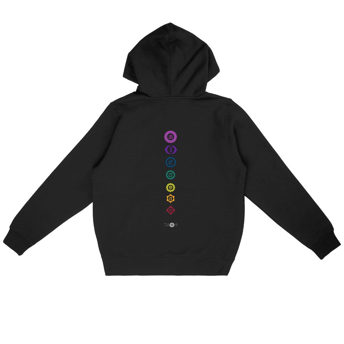 Sweat à capuche Unisexe CHAKRA Mandala dans le dos