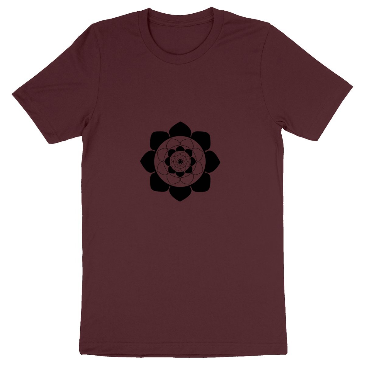 T-shirt Unisexe Mandala TAOM Noir 
