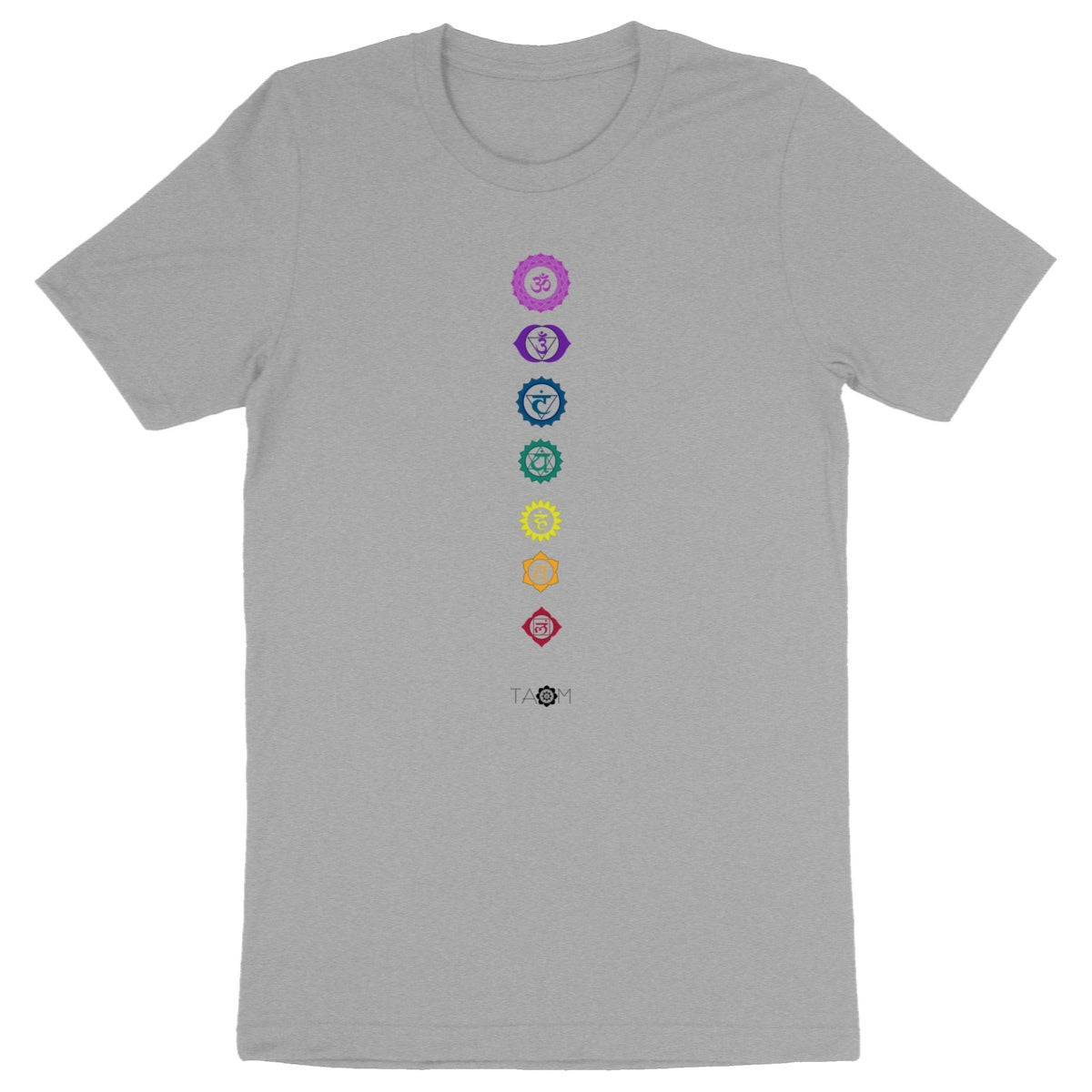 T-shirt Unisexe CHAKRA Mandala dans le dos