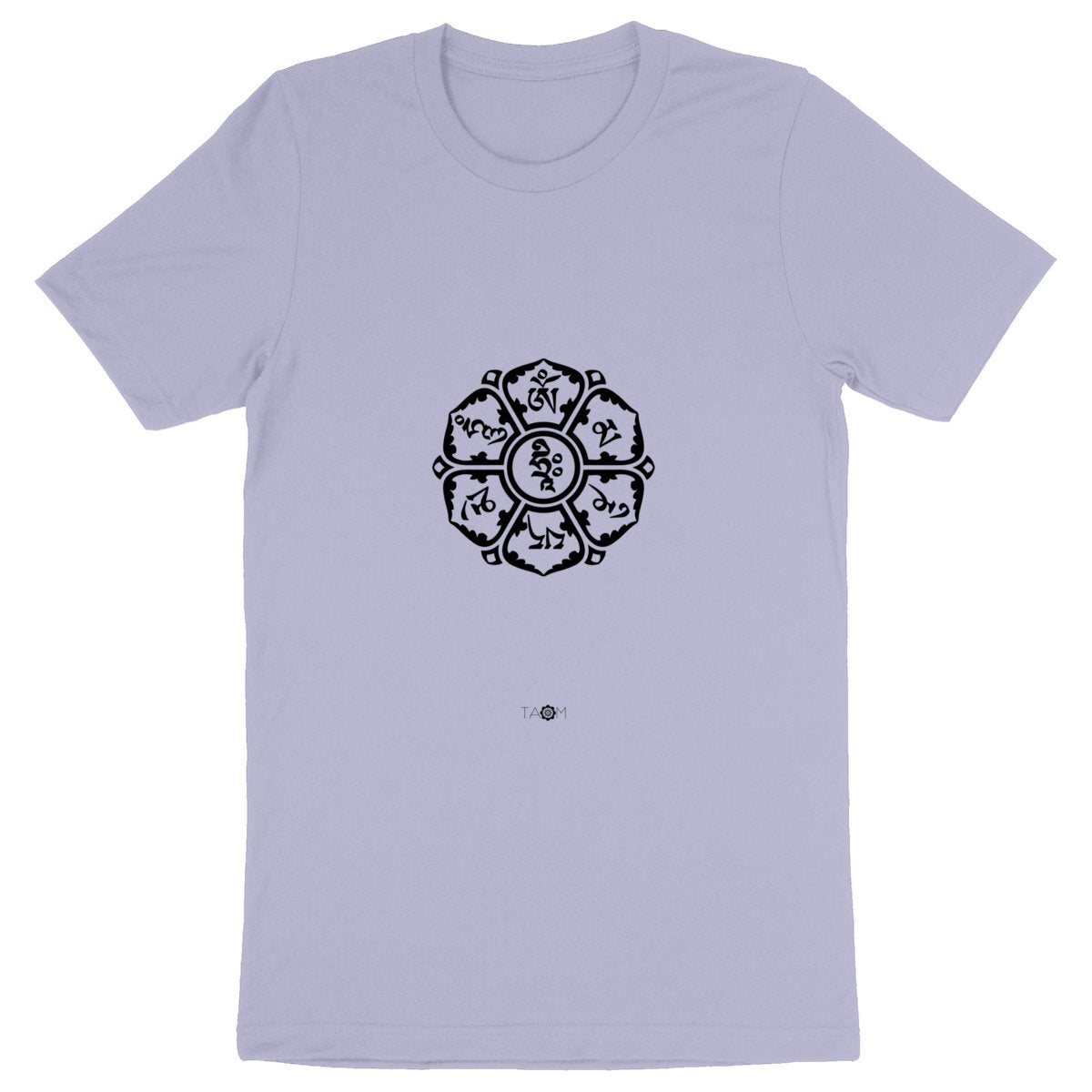T-Shirt OM MANI PADME HUM Rond 