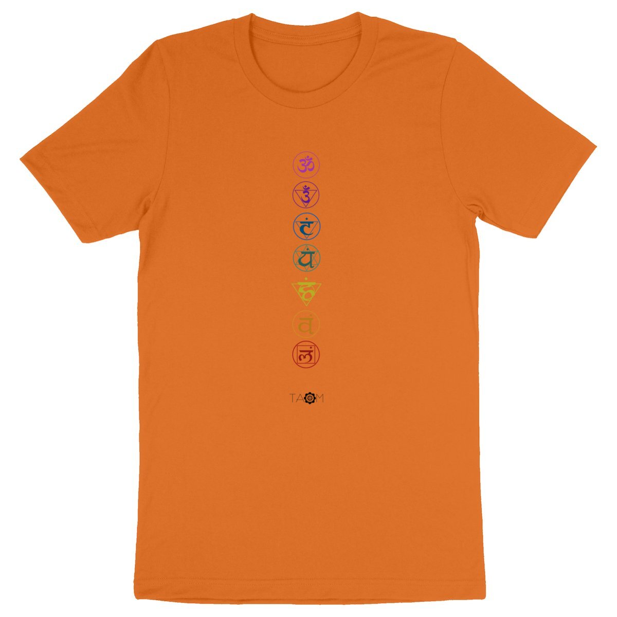 T-shirt Unisexe CHAKRA Géométrie dans le dos